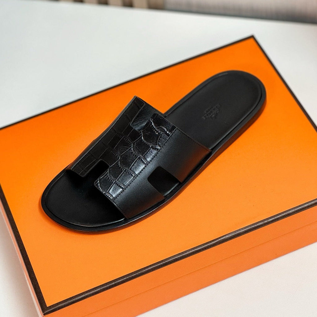 HERMES Izmir sandal black