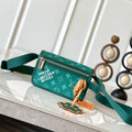 LOUIS VUITTON BOSPHORE WEARABLE WALLET 19 IN GREEN MONOGRAM HERITAGE CANVAS