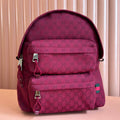 GUCCI MEDIUM BACKPACK 40 IN ROSSO ANCORA RED  CANVAS