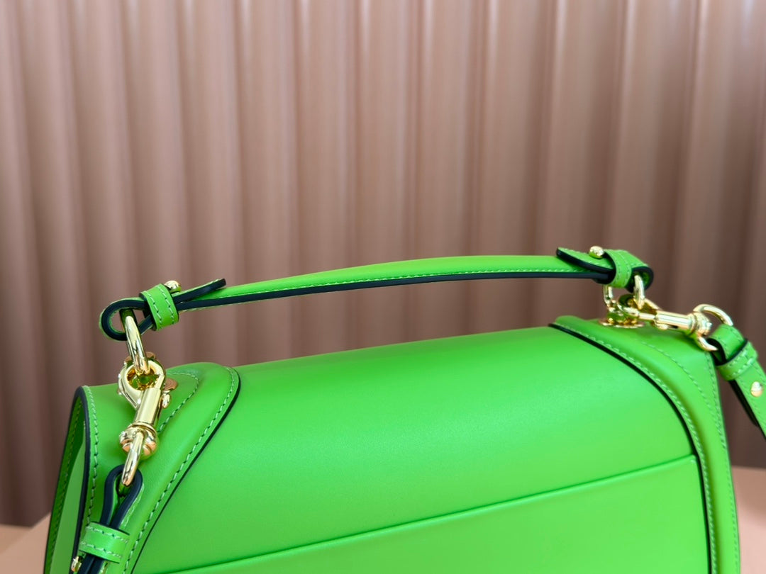 GUCCI 26S BLONDIE BAG 32 IN GREEN CALFSKIN