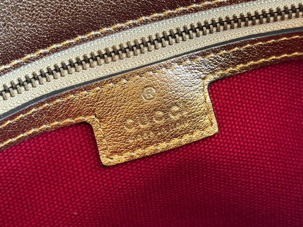 GUCCI MARMONT MEDIUM SHOUDER BAG 26 IN YELLOW GLOSSY CALFSKIN