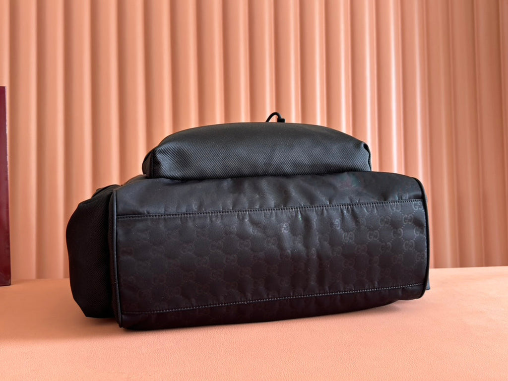 GUCCI NEXUS LARGE TOTE BAG 40 IN BLACK  NYLON