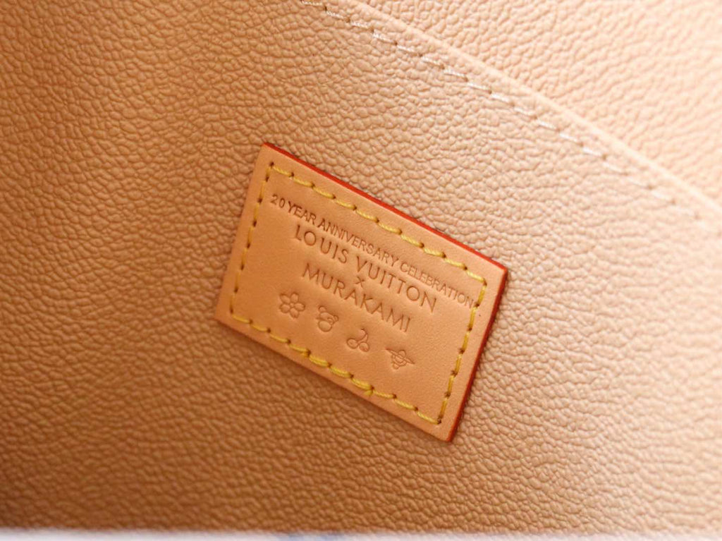 LOUIS VUITTON TOILETRY POUCH 25 IN WHITE MIX COLORFUL CALFSKIN
