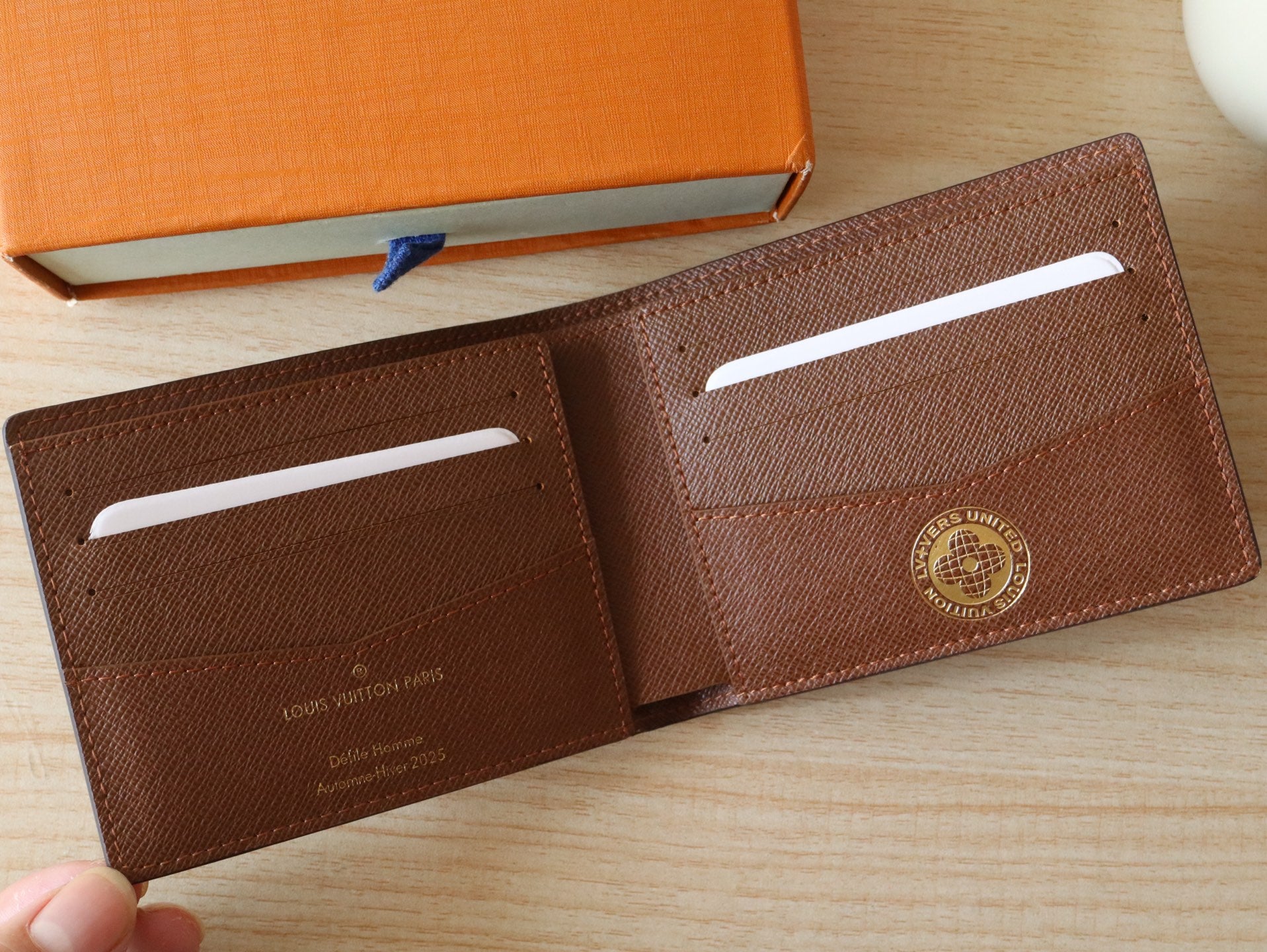LOUIS VUITTON SLENDER WALLET 11 IN COLORFUL DAMIER EBENE CANVAS