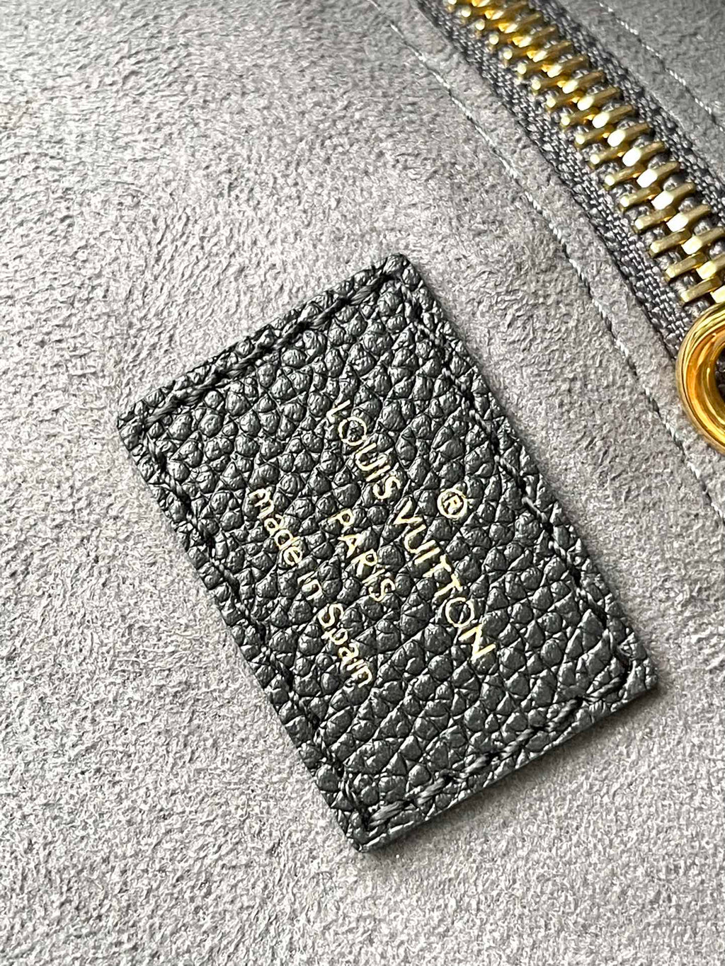 LOUIS VUITTON NEVERFULL MM 31 IN BLACK CREAM MONOGRAM EMPREINTE LEATHER