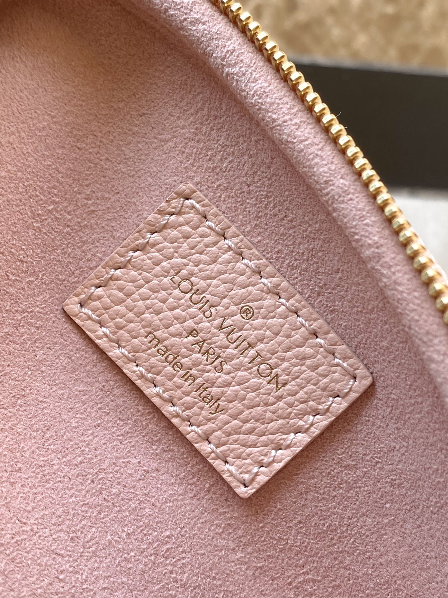 LOUIS VUITTON MINI BUMBAG 17 IN GRADIENT PINK MONOGRAM EMPREINTE LEATHER GOLD HARDWARE
