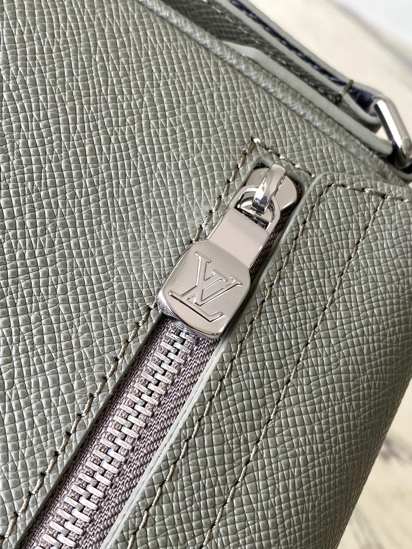 LOUIS VUITTON DISTRICT PM 26 IN KHAKI GREEN CALFSKIN