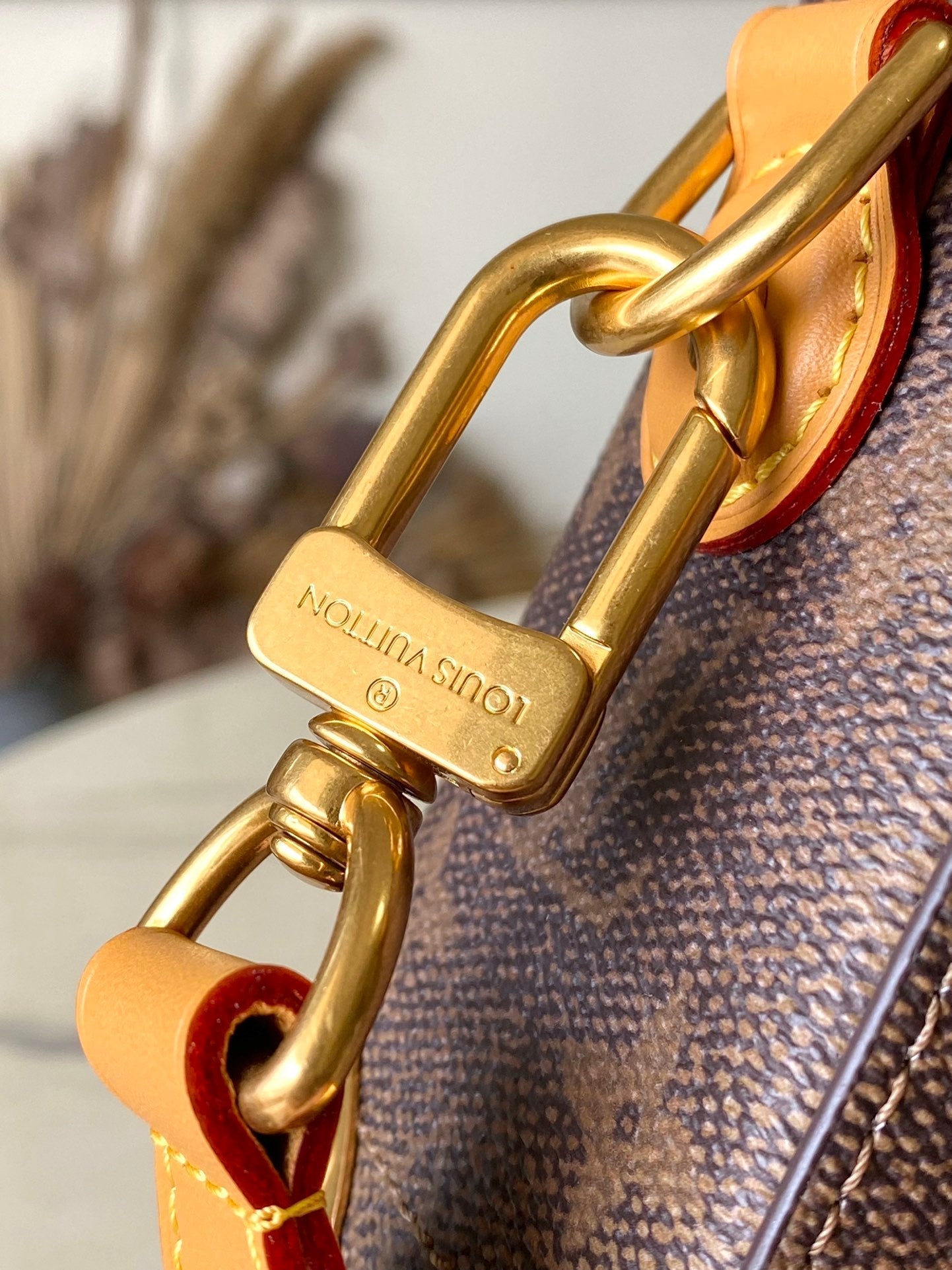 LOUIS VUITTON SOUL TRUNK 19 IN BROWN MONOGRAM DUST CANVAS GOLD HARDWARE