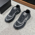 CHANEL CLASSIC TRAINER IN BLACK FABRIC