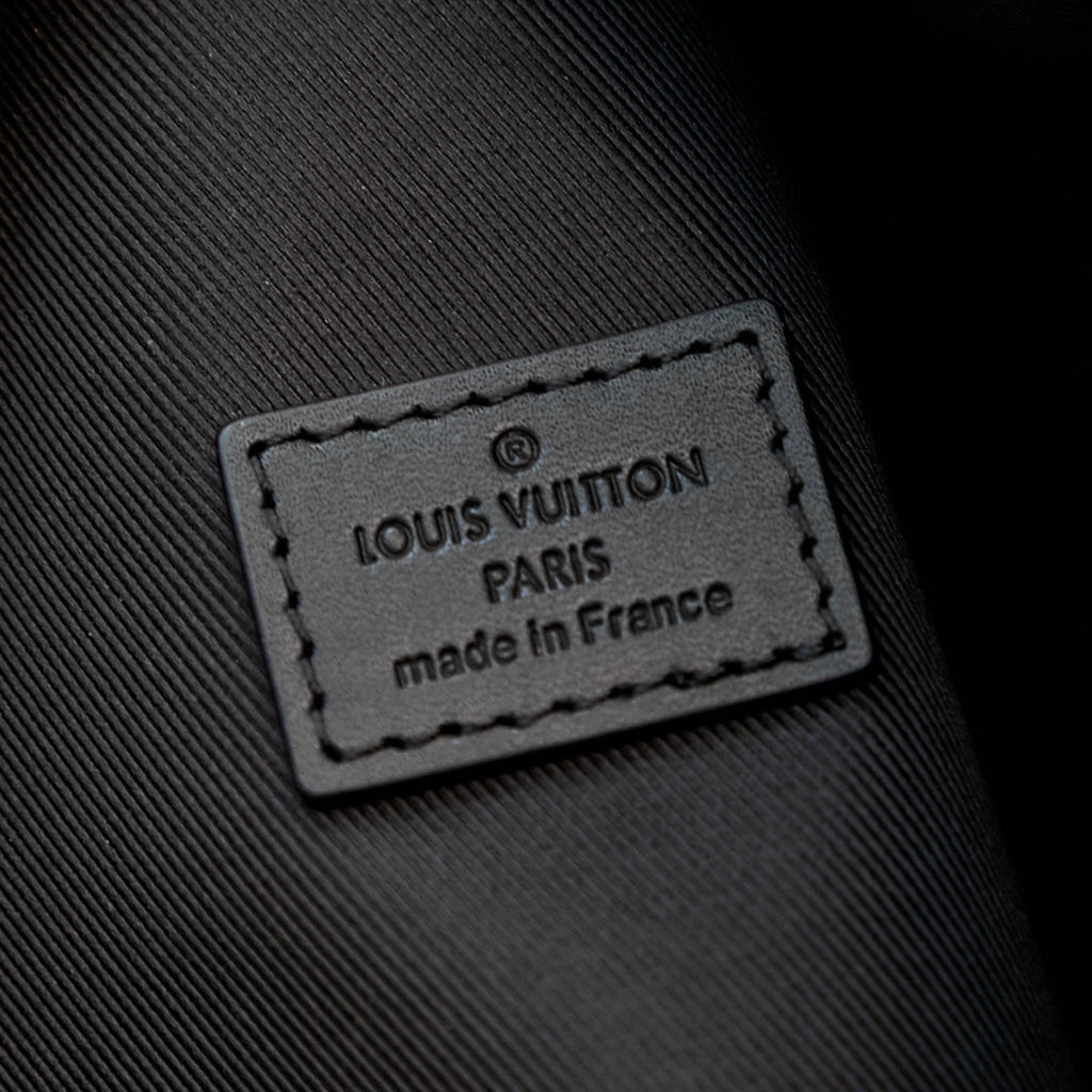 LOUIS VUITTON DUO CROSSBAG 42 IN GREY BLACK DAMIER GRAPHITE CANVAS