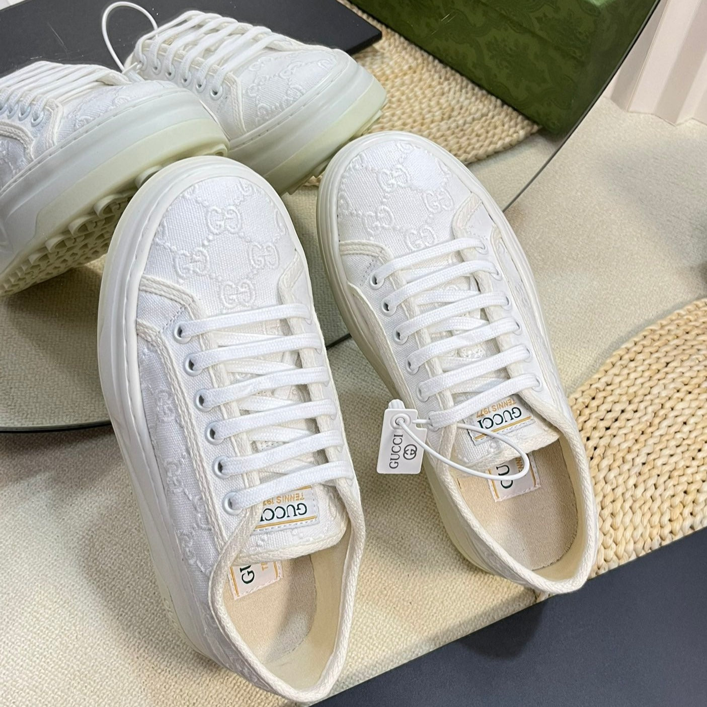 GUCCI Sneaker Tennis 1977 Trainer White