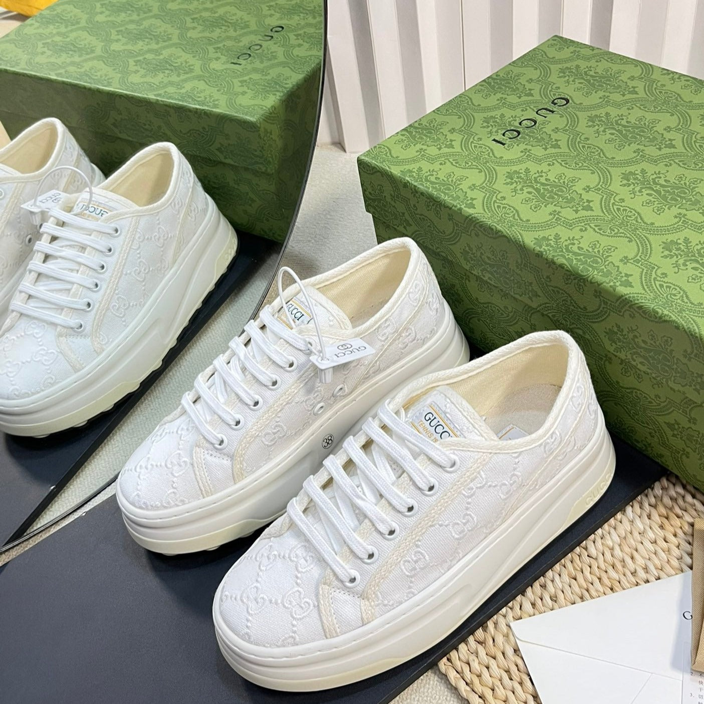 GUCCI Sneaker Tennis 1977 Trainer White