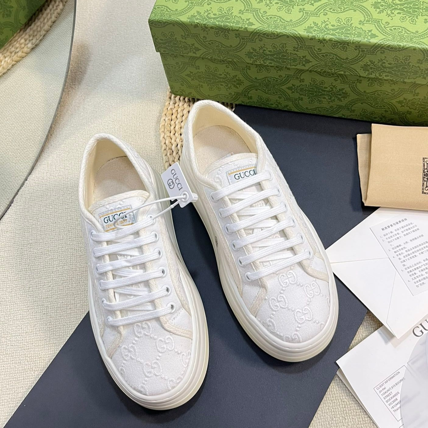 GUCCI Sneaker Tennis 1977 Trainer White