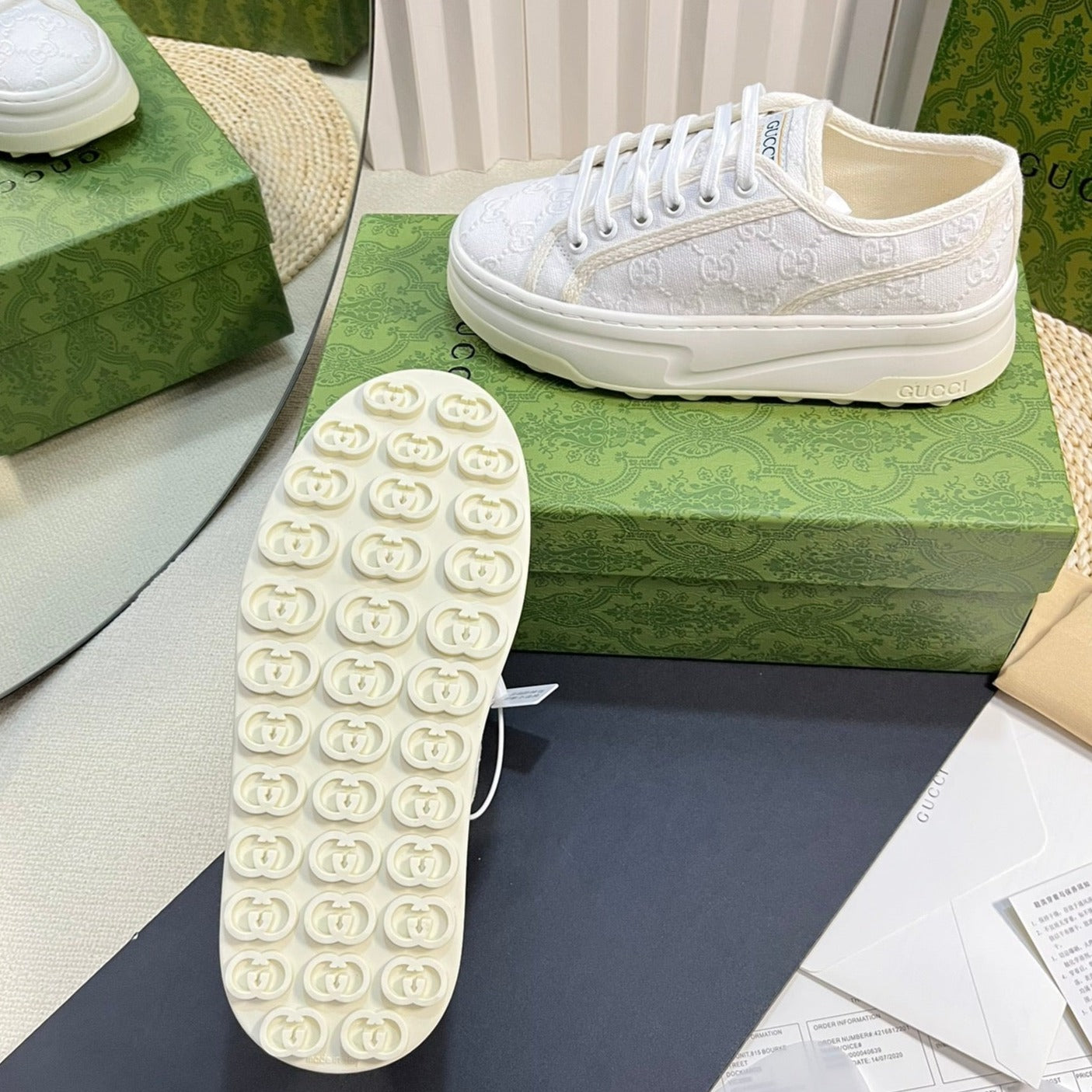 GUCCI Sneaker Tennis 1977 Trainer White
