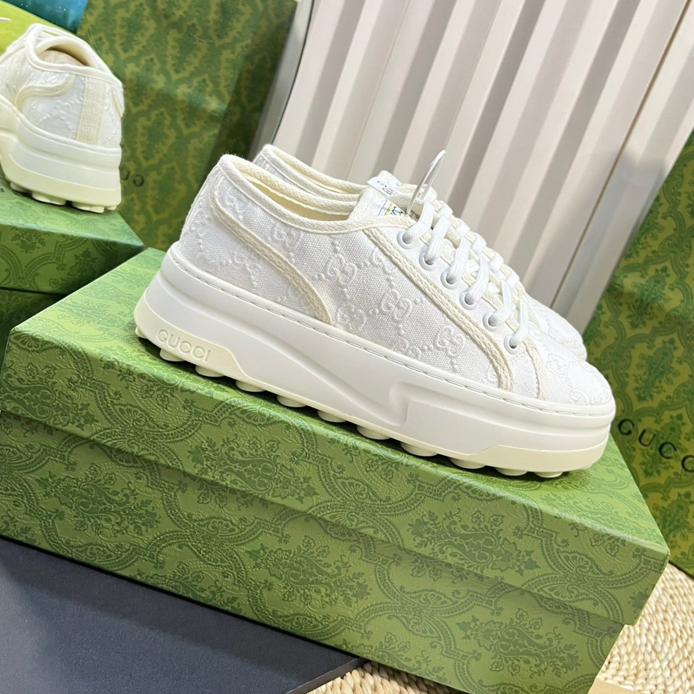 GUCCI Sneaker Tennis 1977 Trainer White