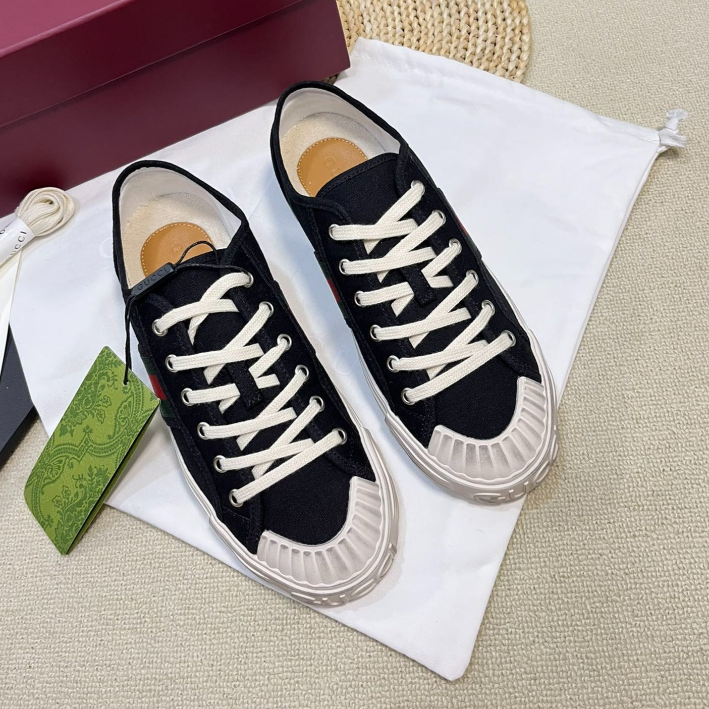 GUCCI Sneaker Julio Canvas  Sneakers Black