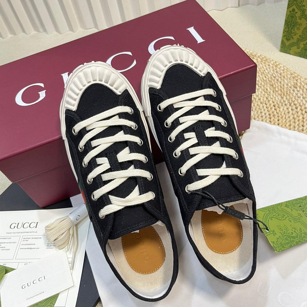 GUCCI Ace signature Sneaker Black