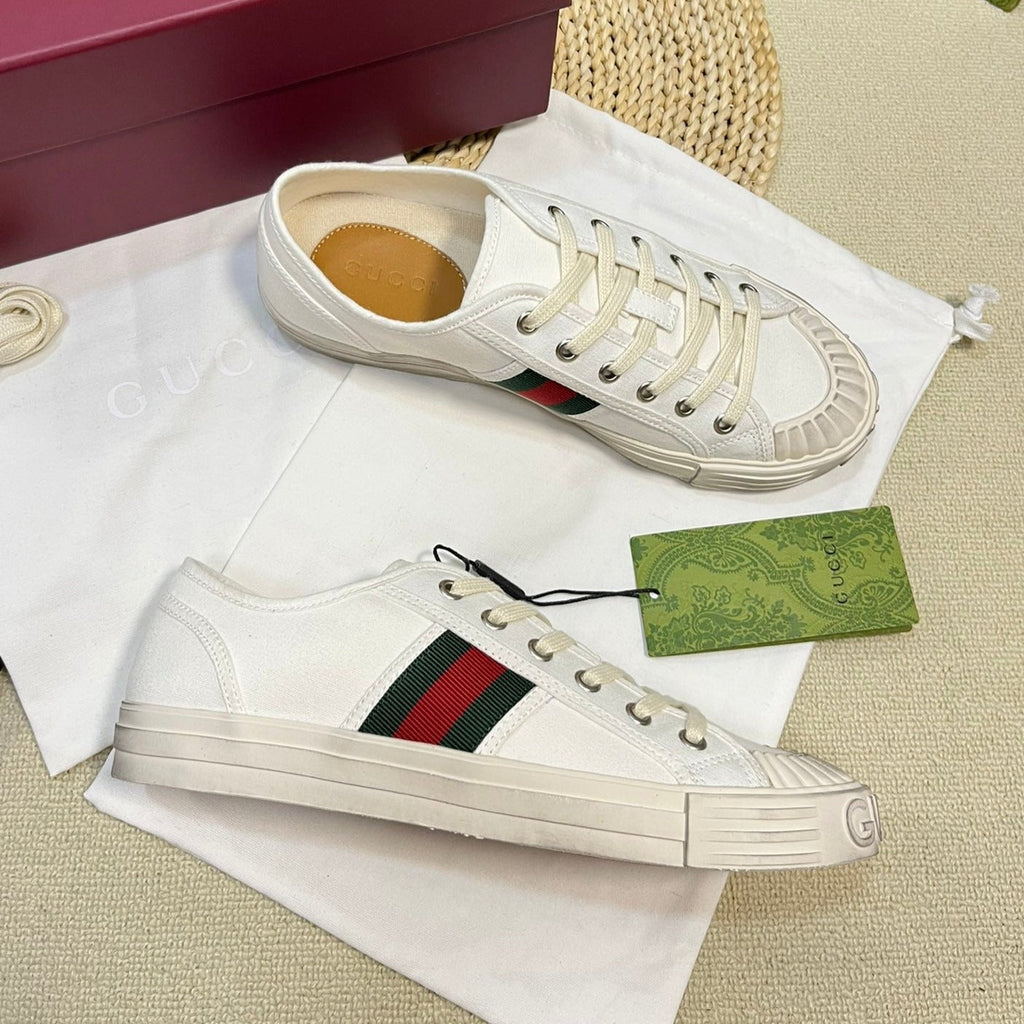 GUCCI Sneaker Julio Canvas  Sneakers White