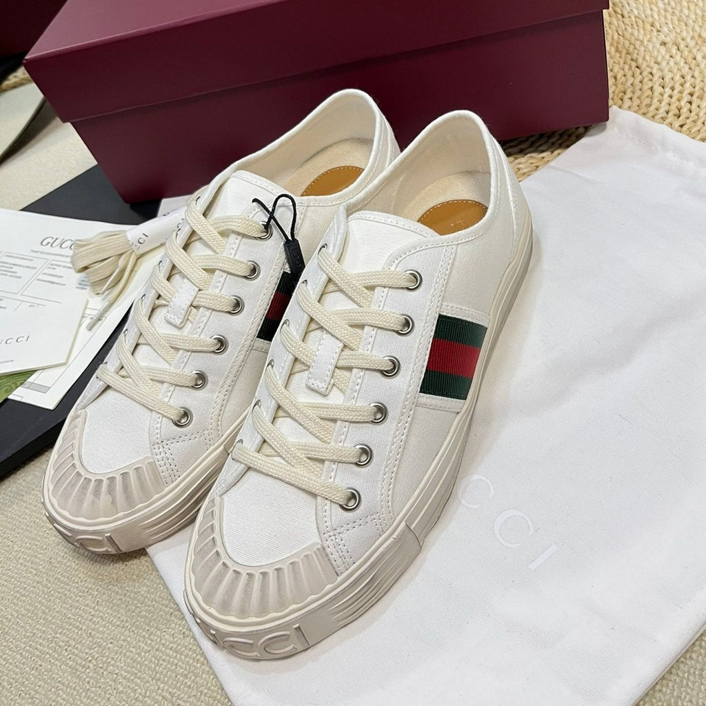GUCCI Sneaker Julio Canvas  Sneakers White