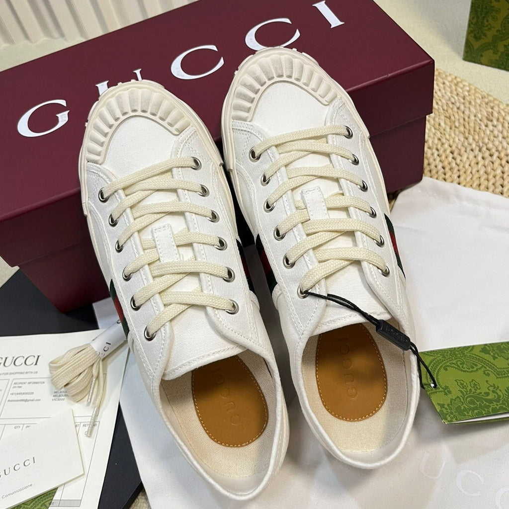 GUCCI Sneaker Julio Canvas  Sneakers White