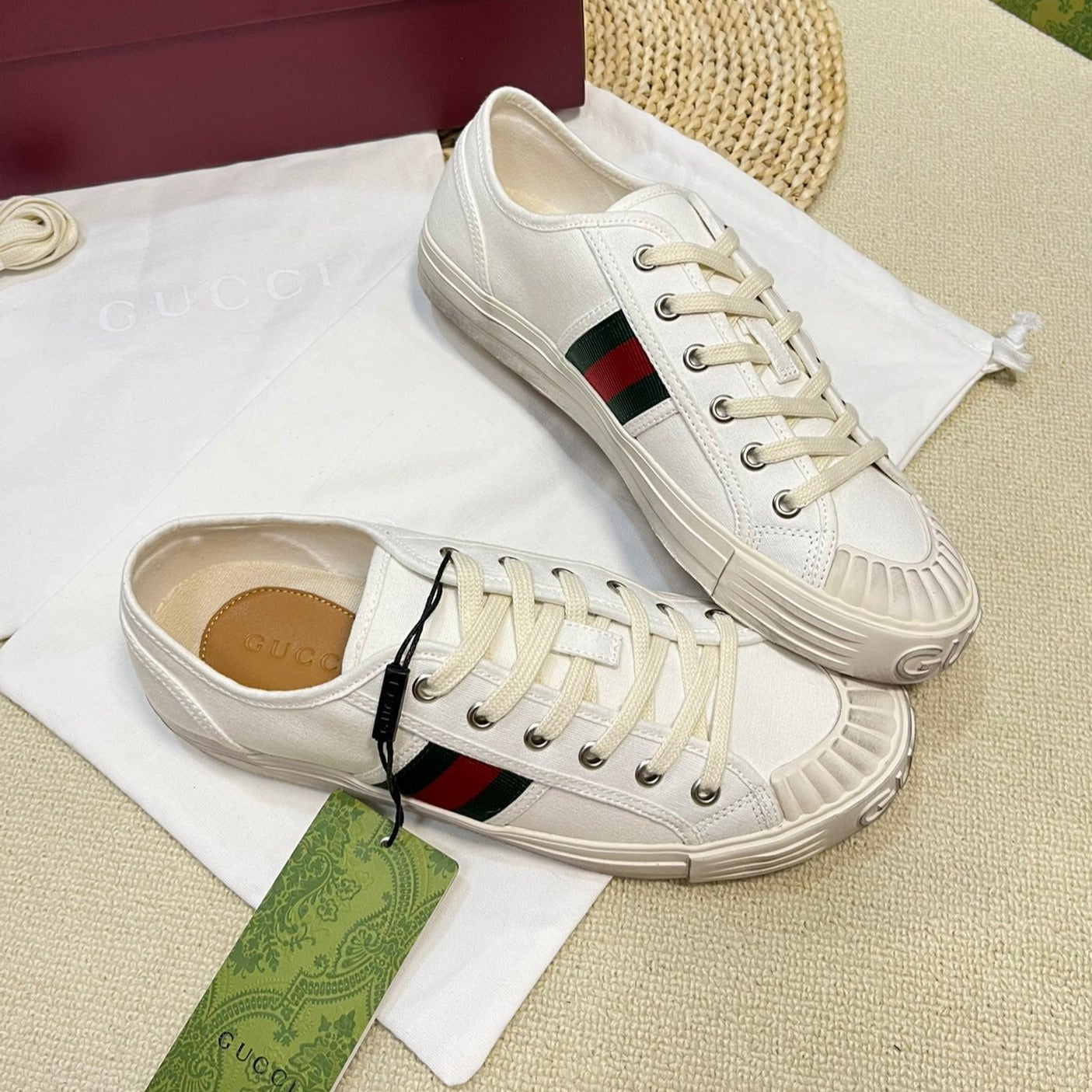 GUCCI Ace signature Sneaker White