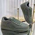 DIOR B27 LOW-TOP SNEAKER ARMY GREEN SMOOTH CALFSKIN