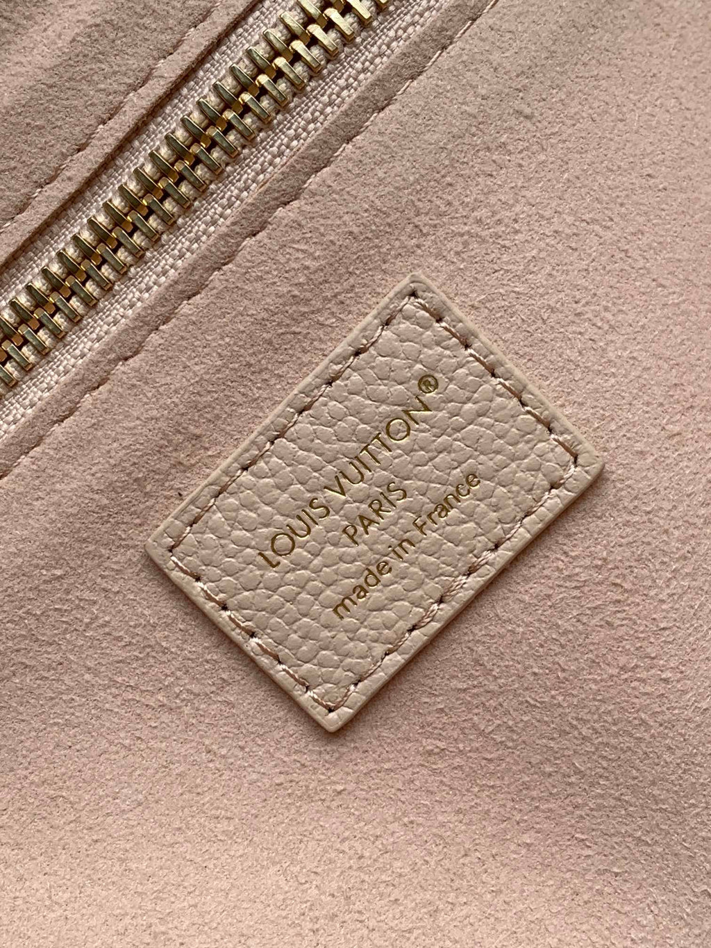 LOUIS VUITTON NEVERFULL 32 LIGHT BEIGE MONOGRAM EMPREINTE LEATHER