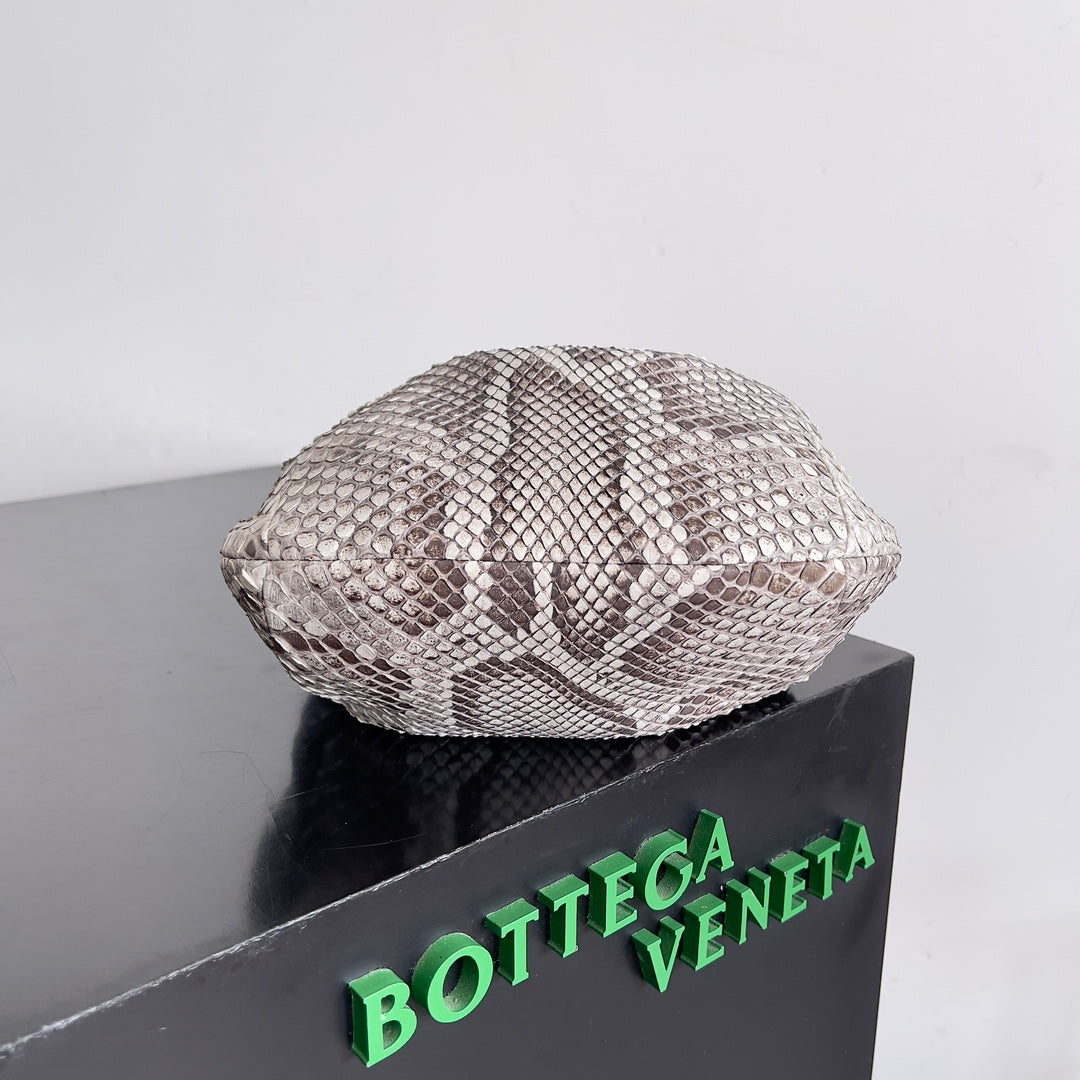 BOTTEGA VENETA MINI JODIE 23 IN SNAKE PATTERN CALFSKIN