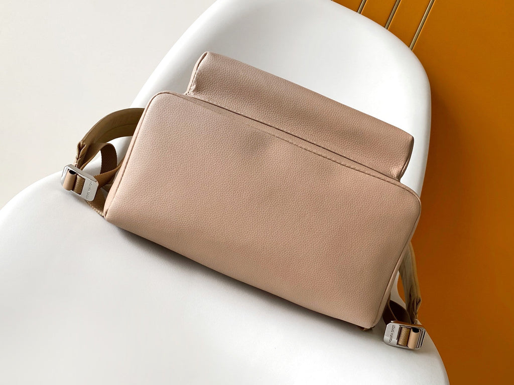 LOUIS VUITTON LV 25S TAKEOFF BACKPACK 43 IN BEIGE CALFSKIN