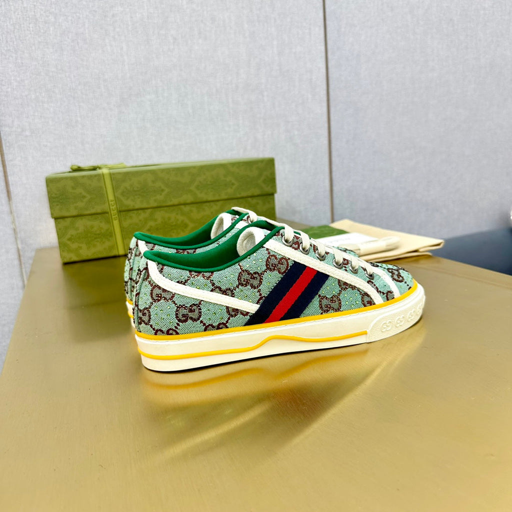 GUCCI TENNIS 1977 TRAINER FERN CANVAS