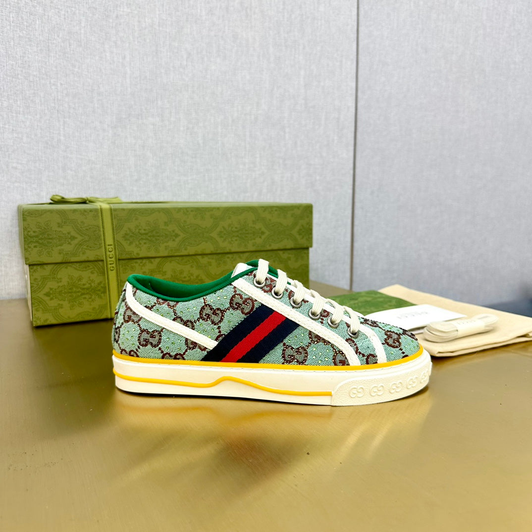 GUCCI TENNIS 1977 TRAINER FERN CANVAS