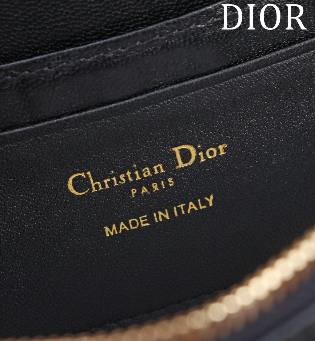 DIOR MONTAIGNE MINI DOCTOR BAG 20 IN BLACK MONOGRAM OBLIQUE JACQUARD MIX CALFSKIN