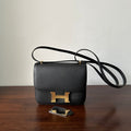 HERMES CONSTANCE 18 BLACK EPSOM GOLD HARDWARE