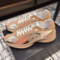 CHANEL CLASSIC SNEAKERS IN PERU BROWN SHEEPSKIN AND SUEDE