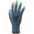 Bastion Messina Grey Nylon Glove Polyurethane Coating - (Carton of 120 Pairs) (BSG4312)