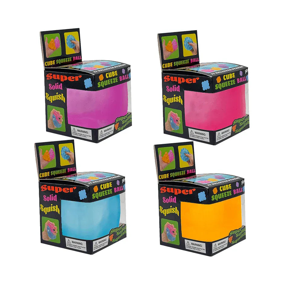 Needoh Nice Cube Sensory Fidget - Premium Stress Relief Tool for Anxiety, ADHD & Focus