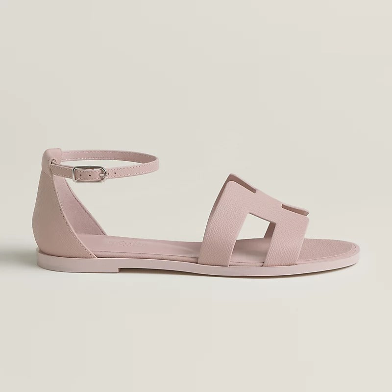 HERMES SANTORINI SANDAL ROSE PORCELAINE
